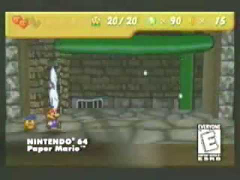 Paper Mario N64 trailer