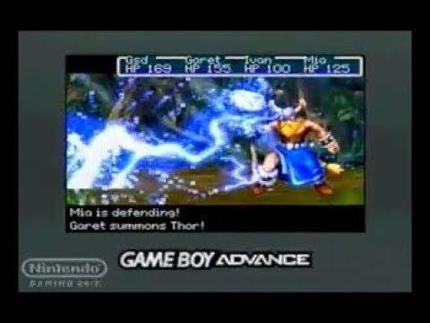 Golden Sun - GBA Trailer