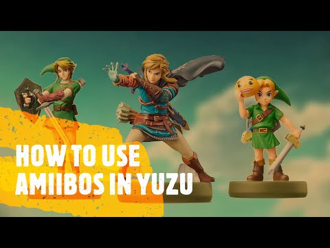 How to use Amiibos in Yuzu.