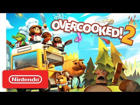 Overcooked! 2 - Launch Trailer - Nintendo Switch