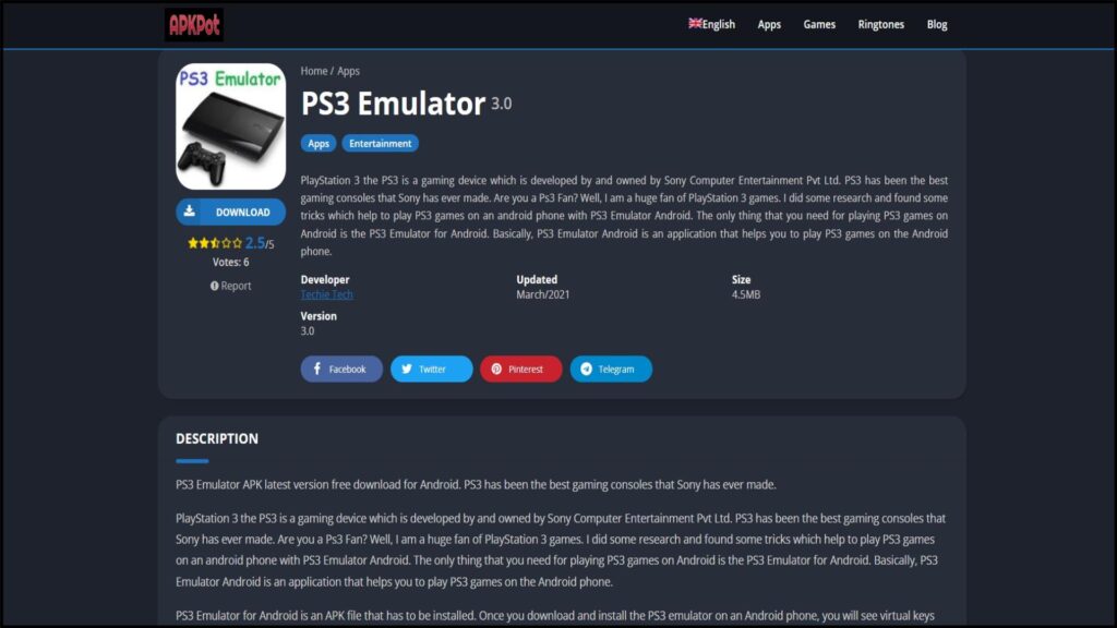 5 Best PS3 Emulators For Android (2025) - Old ROMs