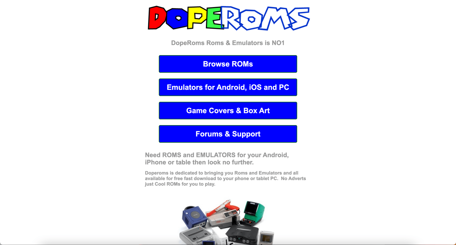 doperoms safe roms site