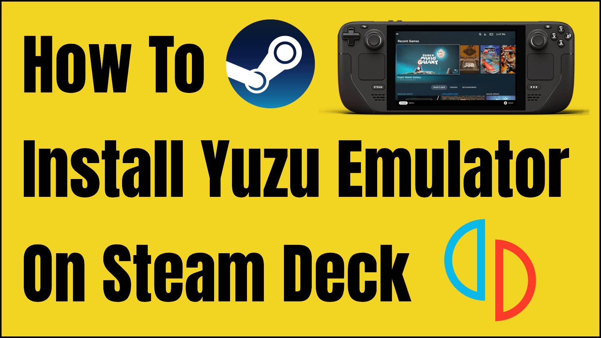 Yuzu emulator on steamdeck compared with switch :) : r/yuzu